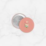 Pin Badges Buttons Whimsical Summer Ice Cream Size 37mm